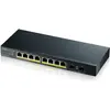 Bild von Zyxel Switch 10x GE GS1100-10v2 PoE+ (10 Ports), Netzwerk Switch, Schwarz