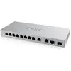 Bild von Zyxel XGS1010-12 (12 Ports), Netzwerk Switch, Grau, Silber