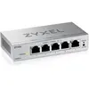 Bild von Zyxel GS1200-5V3 5-Port Gigabit web / smart managed Switch (5 Ports), Netzwerk Switch, Silber, Grau