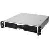 Bild von Chenbro RM24200-L (silber/schwarz, 2 Höheneinheiten) (mATX), PC Gehäuse, Schwarz, Silber