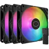 Bild von Cooler Master PC-Lüfter SickFlow 120 RGB Schwarz (120 mm, 1x), PC Lüfter, Mehrfarbig, Schwarz