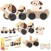 Bild von Cubika Holzspielzeug Smart Dogs kaulas 15443, Hundespielzeug