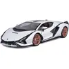Bild von Bburago Lamborghini Sian FKP 37 1/18 weiss/schwarz