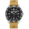 Bild von Timberland, Armbanduhr, TDWGB0029401 Carrigan Herrenuhr 44mm 5ATM, Braun, Silber, Schwarz, (Analoguhr, 44 mm)
