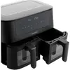 Bild von Greenpan - Bistro dubbele airfryer - 4L+4L - 9 programmas - zwart - PFAS-vrij, Fritteuse, Schwarz