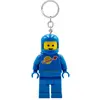 Bild von LEGO, Unisex, Schlüsselanhänger, Keychain w/LED - Spaceman Blue (4006036-KE10H), Blau