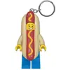 Bild von Euromic, Damen, Schlüsselanhänger, Lego Hot Dog Man, Rot, Beige, Gelb, Blau