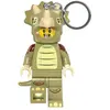 Bild von Joy Toy Lego Minifigures Triceratops Costume Light-up 8 Cm Schlüsselanhänger