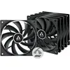 Bild von Arctic F12 PWM PST Value Pack (120 mm, 5x), PC Lüfter, Schwarz