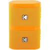 Bild von Kodak Soundbrix magnetic docking x2pcs orange (3 h), Bluetooth Lautsprecher, Orange