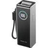 Bild von EcoFlow RAPID Powerbank (25 000 mAh, 170 W, Integriertes + Ausziehbares 100 W Kabel) | Farbe: Silber