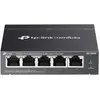 Bild von TP-Link Omada 5-Port Gigabit Desktop Switch With 4-Port Poe Port: 4x (5 Ports), Netzwerk Switch, Schwarz
