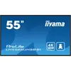 Bild von iiyama 55" 3840x2160, UHD IPS panel, Haze 1%, 8 (3840 x 2160 Pixel, 54.60"), Digital Signage, Schwarz