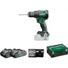Bild von Hitachi, Bohrmaschine + Akkuschrauber, HIKOKI WKR TARKA UD.18V DV18DE WHZ 70Nm 2x4,0Ah BL HITSYSTEM (Schlagbohrmaschine, Schlagbohrschrauber)