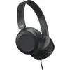 Bild von JVC HA-S31M-B (On-Ear, JA, schwarze Farbe (Keine Geräuschunterdrückung, Kabelgebunden), Kopfhörer, Schwarz