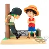 Bild von Banpresto One Piece Weltweit Sammelbare Logbuchgeschichten Luffy Und Zoro Figur 7 Cm