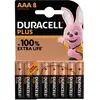 Bild von Duracell Plus (8 Stk., AAA), Batterien + Akkus