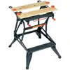 Bild von Black & Decker, Werkbank + Arbeitsbock, Werkbank mit 2 Arbeitshöhen (47.20 cm, 61 cm)