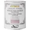 Bild von Bruguer, Künstlerfarbe + Bastelfarbe, Rust-Oleum Kreidefarbe für Möbel in Rosehip (750 ml)