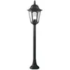 Bild von Elstead Lighting, Gartenbeleuchtung, Parish Aussen-Stehleuchte E27 104cm Schwarz IP44, Made in UK (E27, IP44)