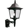 Bild von Elstead Lighting, Gartenbeleuchtung, Chapel Aussen-Wandleuchte E27 48cm Schwarz IP44, Made in UK (E27, IP44)