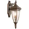 Bild von Elstead Lighting, Gartenbeleuchtung, Venetian Rain Aussen-Wandleuchte E14 2-fach Gebürstete Bronze IP44 (E14, IP44)