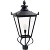 Bild von Elstead Lighting, Gartenbeleuchtung, Wilmslow Aussen-Stehleuchte E27 83cm Schwarz, Made in UK (E27, IP23)