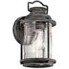 Bild von Elstead Lighting, Gartenbeleuchtung, Ashland Bay Aussen-Wandleuchte E27 28cm Verwittertes Zink IP44 (E27, IP44)