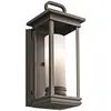 Bild von Elstead Lighting, Gartenbeleuchtung, South Hope Aussen-Wandleuchte E27 45cm Rubinierte Bronze IP44 (E27, IP44)