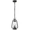 Bild von Elstead Lighting, Gartenbeleuchtung, Miners Aussen-Hängeleuchte E27 Alte Bronze IP44 (E27, IP44)