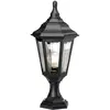 Bild von Elstead Lighting, Gartenbeleuchtung, Kinsale Aussen-Stehleuchte E27 51cm Schwarz IP44 Anti-Meerwasser (5100 lm, E27, IP44)