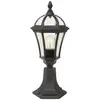 Bild von Elstead Lighting, Gartenbeleuchtung, Ledbury Aussen-Stehleuchte E27 48cm Schwarz IP44 (4800 lm, E27, IP44)