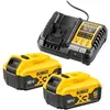 Bild von DeWalt, Werkzeugakku + Ladegerät, DCB1104 (18 V)