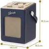 Bild von Roberts Revival Mini 2 (DAB, DAB+, FM, Bluetooth), Radio, Blau