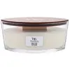 Bild von Woodwick White Teak 453g Kerze