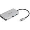 Bild von Targus ACH228EU (USB-C, 4 Ports), Dockingstation + USB Hub, Silber