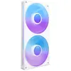Bild von NZXT F280 RGB Core (140 mm, 1x), PC Lüfter, Mehrfarbig, Weiss