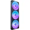 Bild von NZXT F360 RGB CORE (120 mm, 3x), PC Lüfter, Mehrfarbig, Schwarz