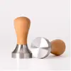 Bild von Rokit ROK Buchenholzstampfer 49,7 mm, Zubehör Kaffeemaschinen, Silber