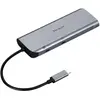 Bild von Targus USB-C Dsppt Alt Mode Dual 4k (USB-C), Dockingstation + USB Hub, Grau, Silber