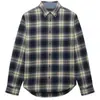 Bild von Langarm Baumwollhemd Superdry Lumberjack Bleu S