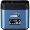 Bild von Hähnel Procube 2 Twin Charger Panasonic (Kamera Akku Ladegerät), Kamera Stromversorgung, Blau