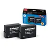 Bild von Hähnel Hahnel HL-PLC12 Twin Pack Lithium-Ion (Li-Ion) 1000 mAh (Kamera Akku), Kamera Stromversorgung, Schwarz