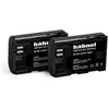 Bild von Hähnel HL-E6, 2er Kamera-Akku ersetzt Original-Akku LP-E6 7.2 V 1650 mAh (Kamera Akku), Kamera Stromversorgung, Schwarz