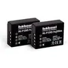 Bild von Hähnel HL-F126S, 2er Kamera-Akku ersetzt Original-Akku NP-W126 7.2 V 1130 mAh (Kamera Akku), Kamera Stromversorgung, Schwarz
