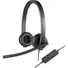 Bild von Logitech H570e (Kabelgebunden, USB-A, Skype), Office Headset, Schwarz