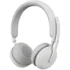 Bild von Logitech Headset Zone Wrls 2 Uc (Kabelgebunden, Kabellos, USB-C, Microsoft Teams), Office Headset, Weiss