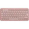 Bild von Logitech Pebble Keys 2 K380s (US, Kabellos), Tastatur, Pink, Rosa