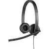 Bild von Logitech USB HEADSET STEREO H570E USB-C (Kabelgebunden, USB-C, Microsoft Teams), Office Headset, Schwarz