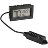 Bild von Velleman Digital-Hygrometer/-Thermometer - Einbau, Messtechnik, Schwarz